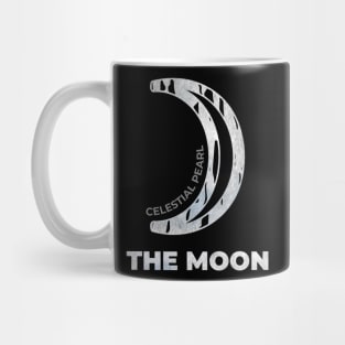 The Moon, Our Celestial Pearl Mug